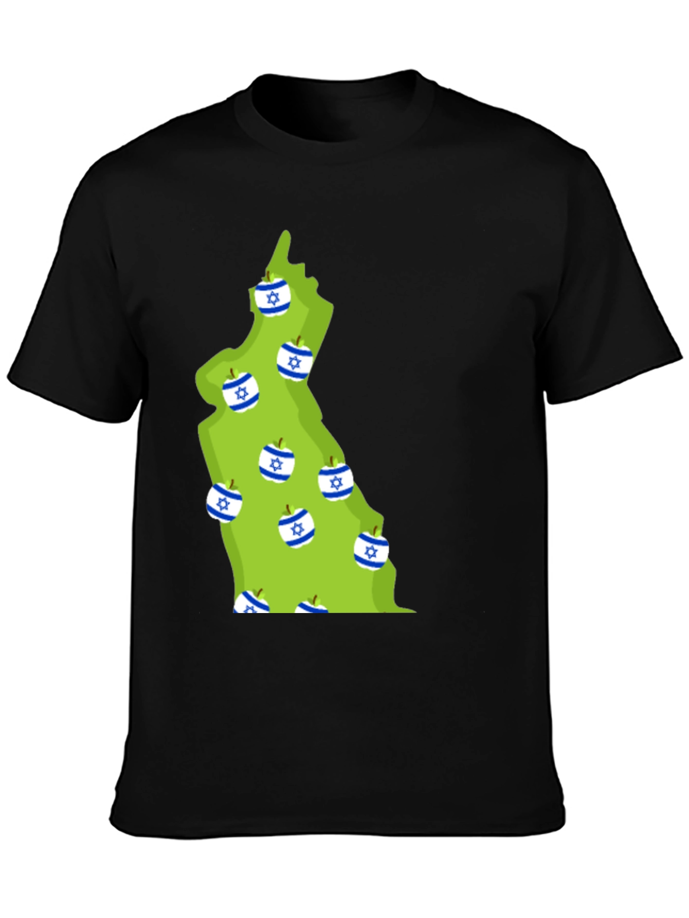 Israel Map Apple T-Shirt