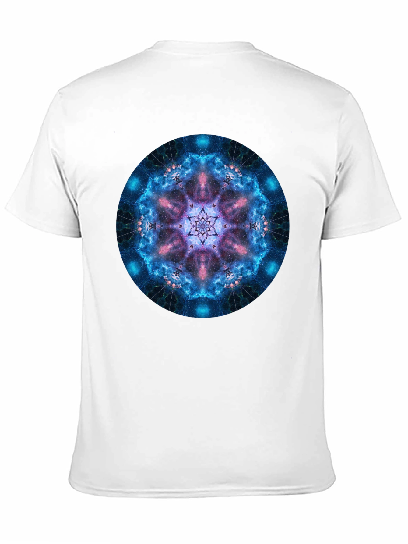 Galaxy Mandala Black T-Shirt