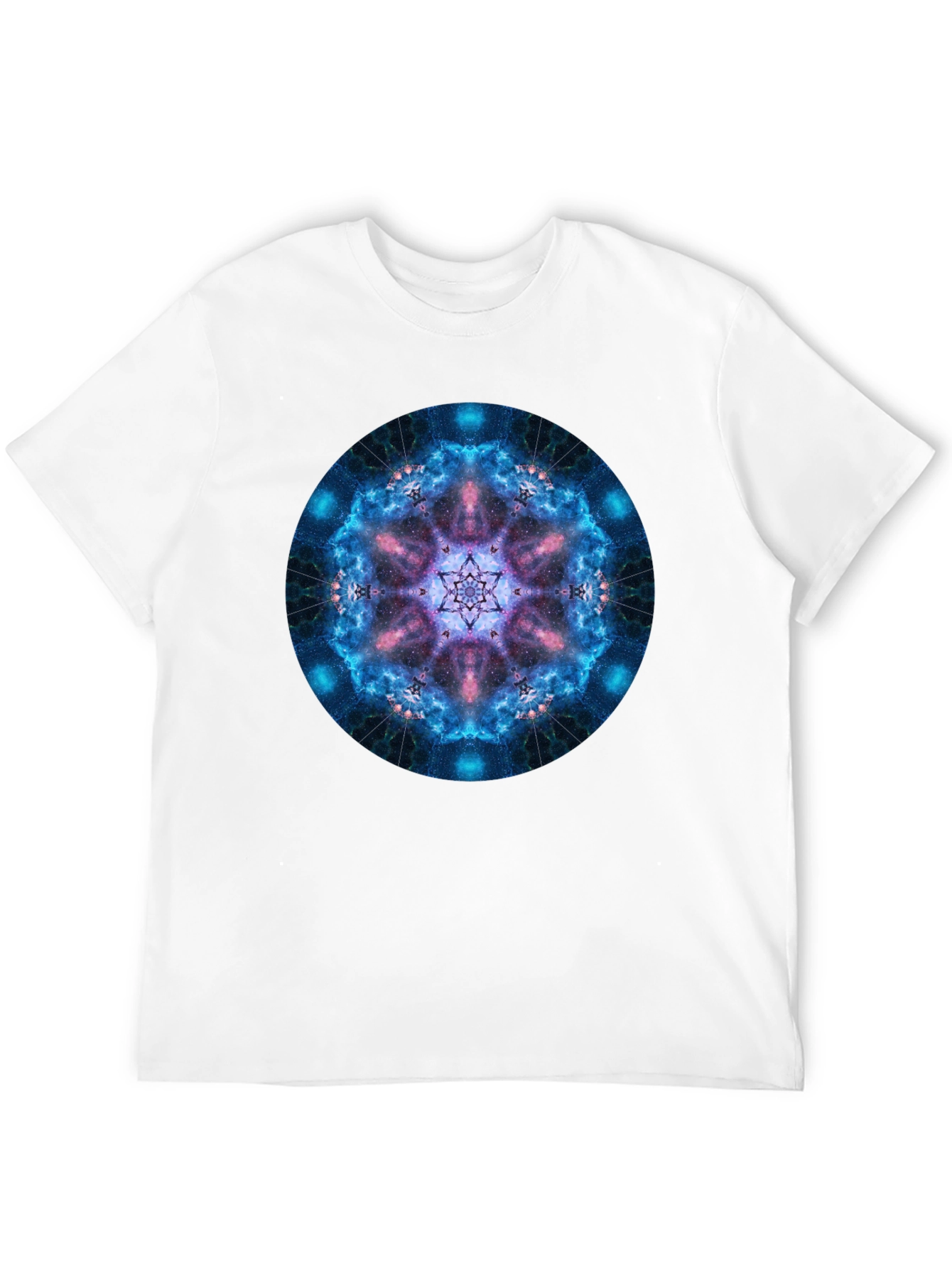 Galaxy Mandala Black T-Shirt