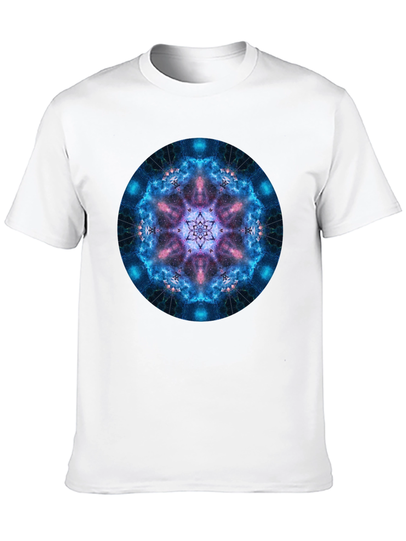Galaxy Mandala Black T-Shirt