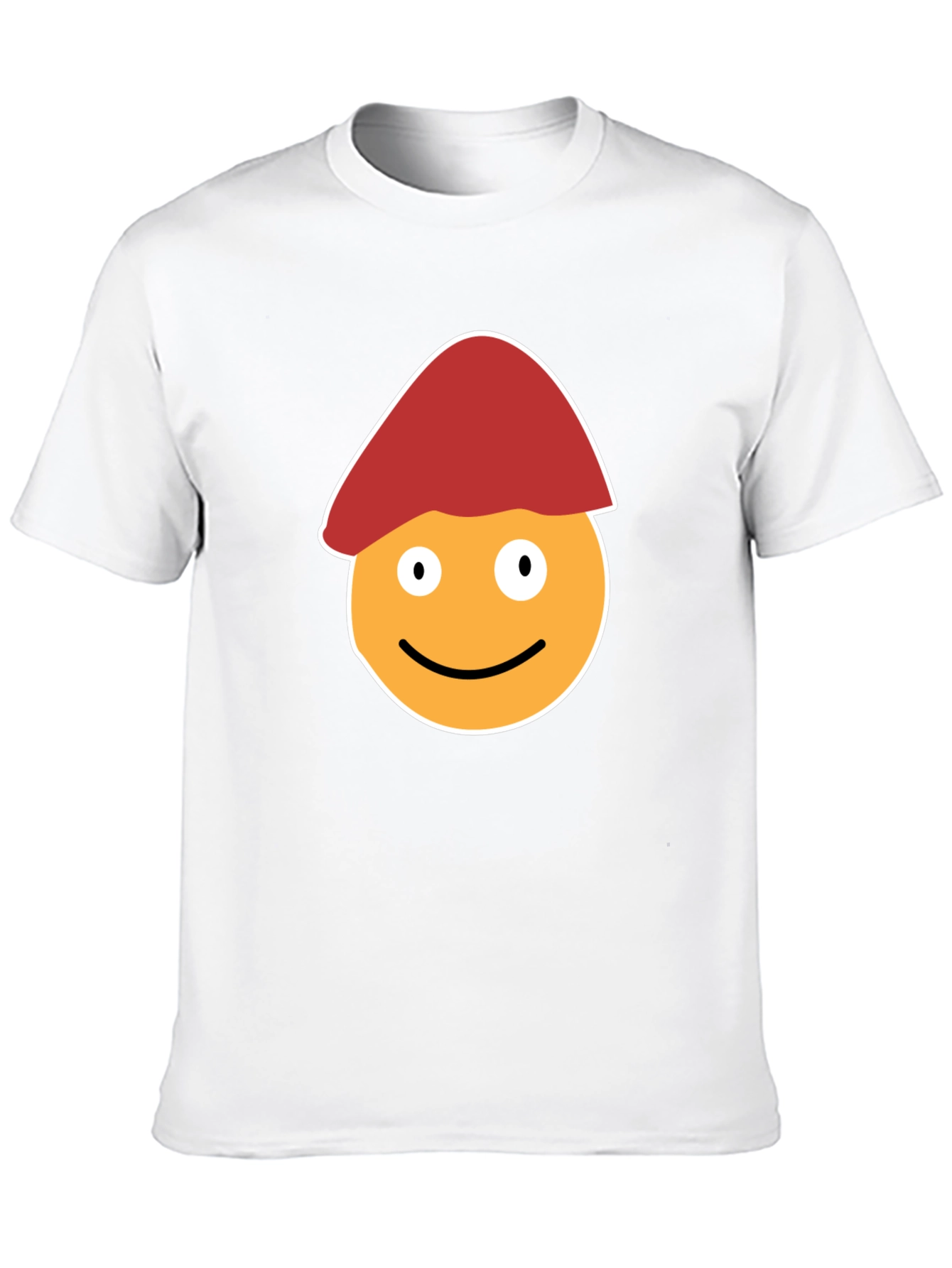 Funny Smiley Face with Hat T-Shirt