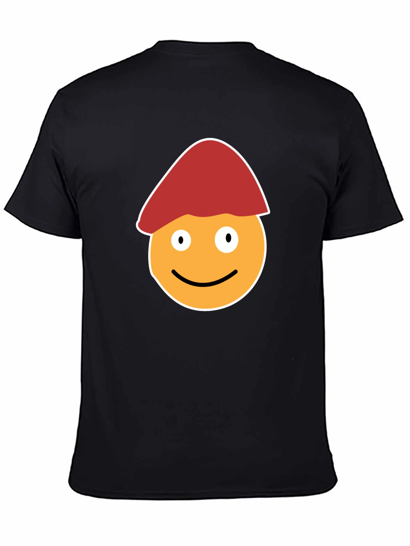 Funny Smiley Face with Hat T-Shirt
