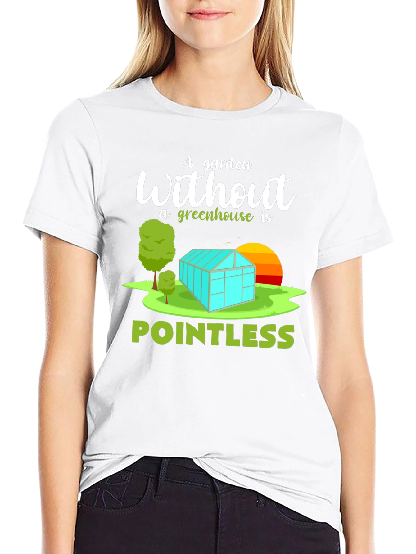 Gardening T-Shirt - Greenhouse Lover Tee
