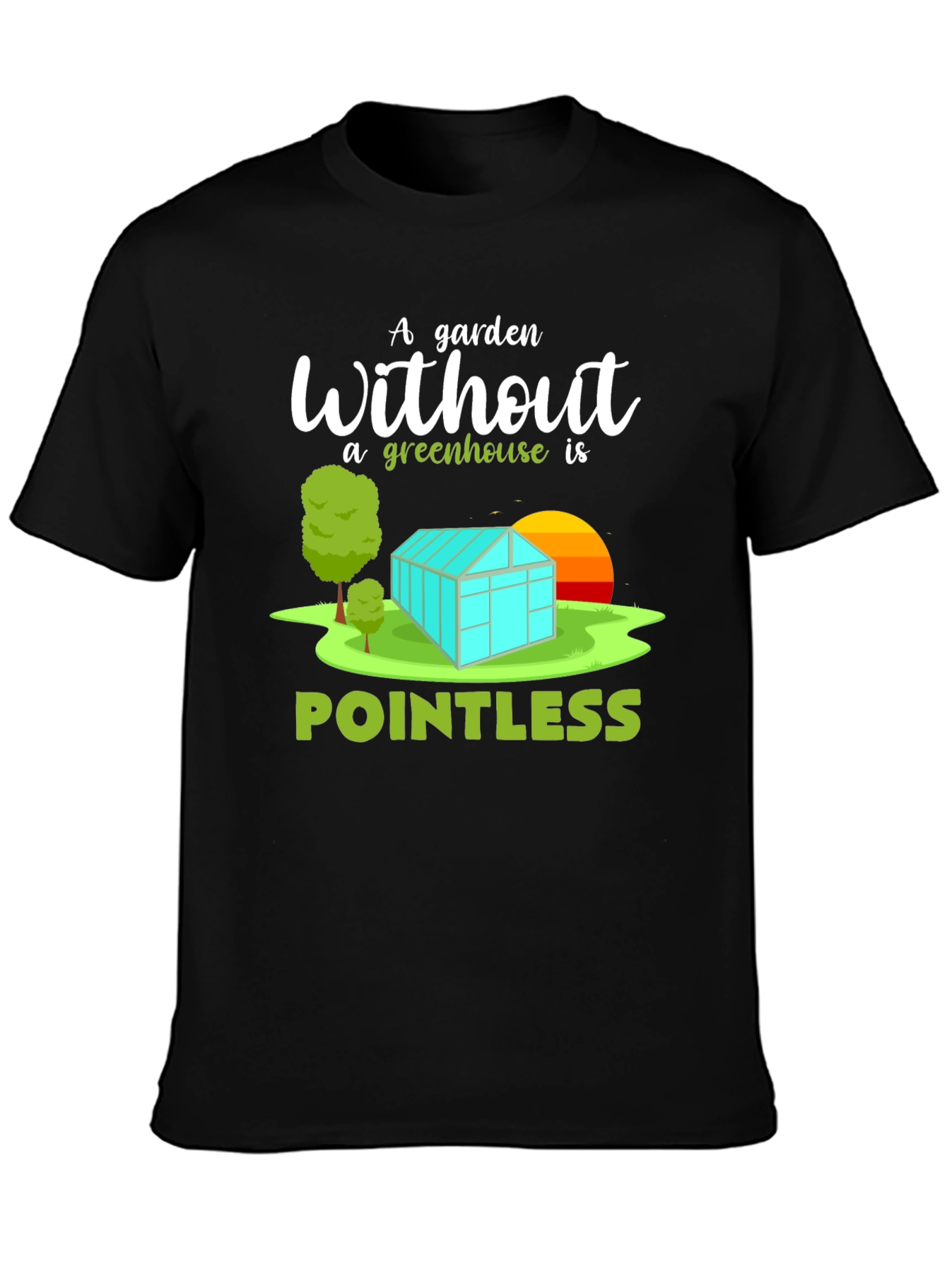 Gardening T-Shirt - Greenhouse Lover Tee