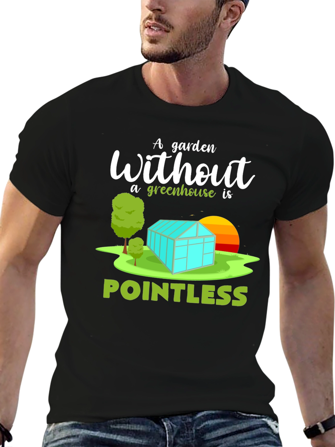 Gardening T-Shirt - Greenhouse Lover Tee