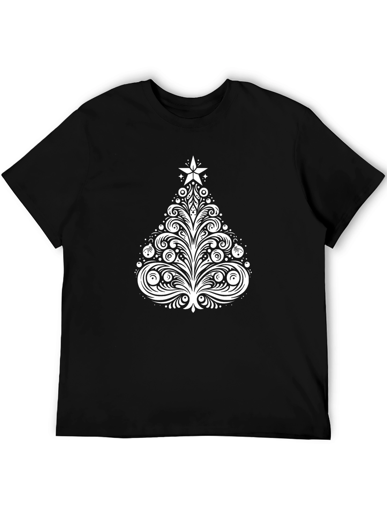 Festive Christmas Tree Graphic Tee