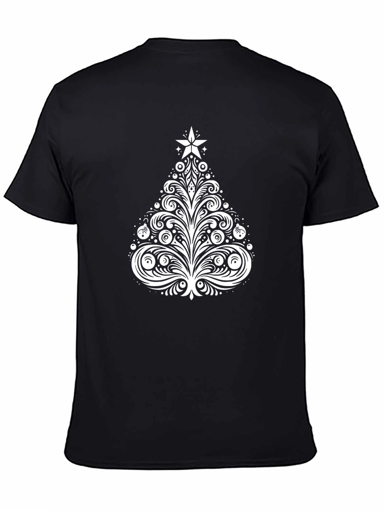 Festive Christmas Tree Graphic Tee