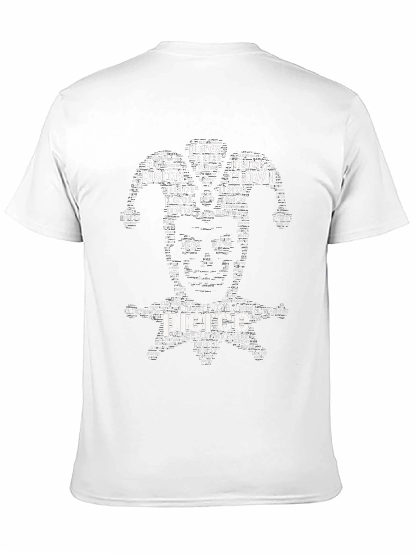 Clown Pierce Word Art Graphic T-Shirt