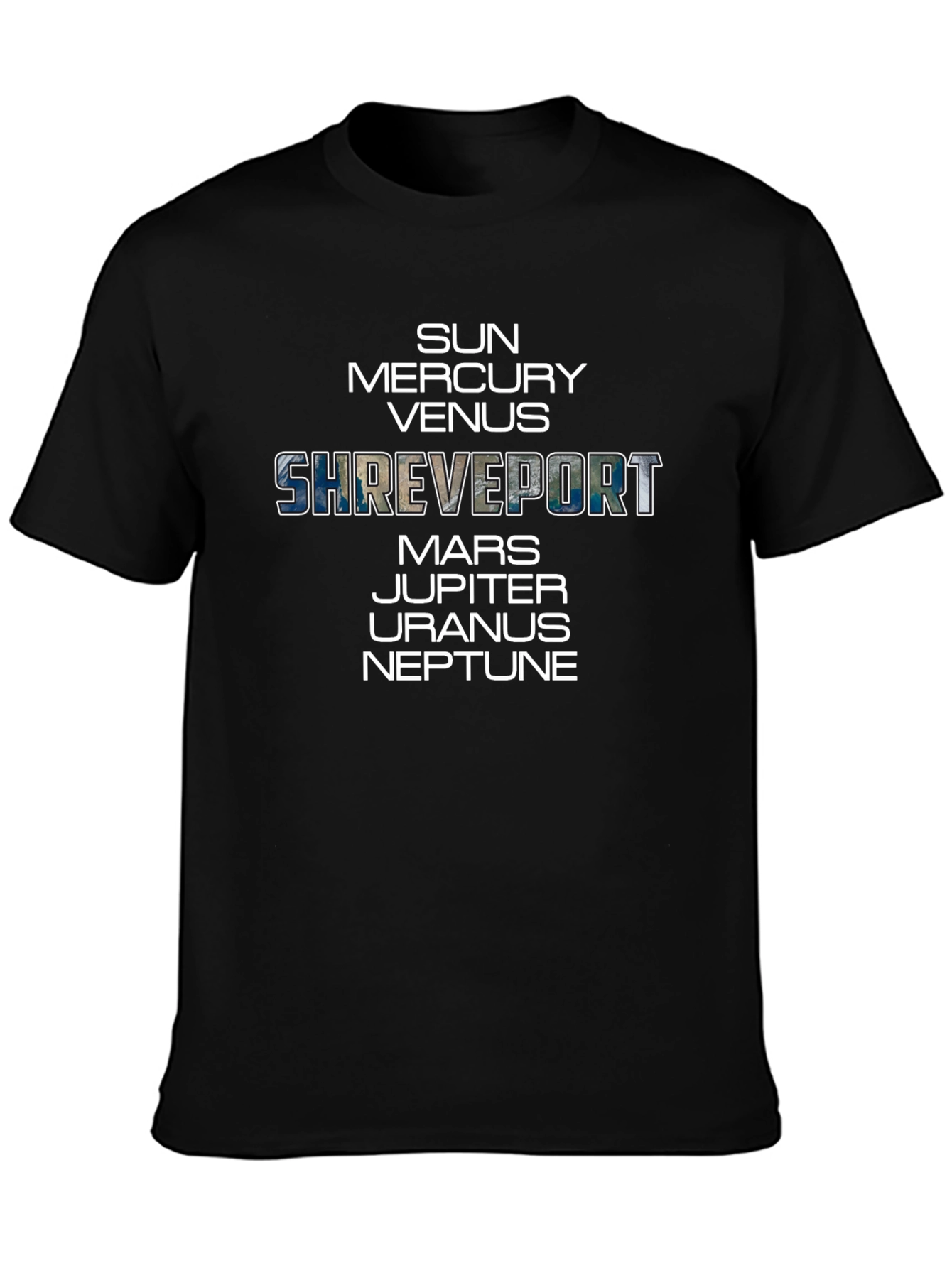 Shreveport Planets T-Shirt - Unisex Graphic Tee