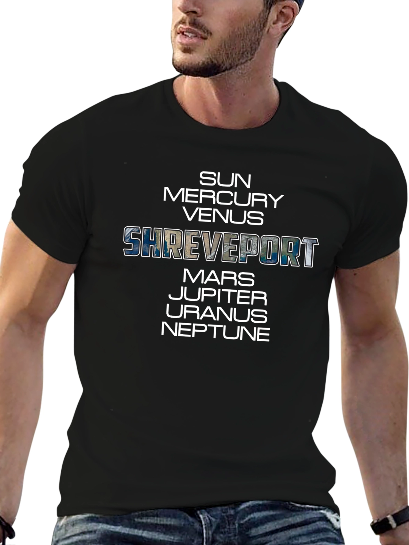 Shreveport Planets T-Shirt - Unisex Graphic Tee
