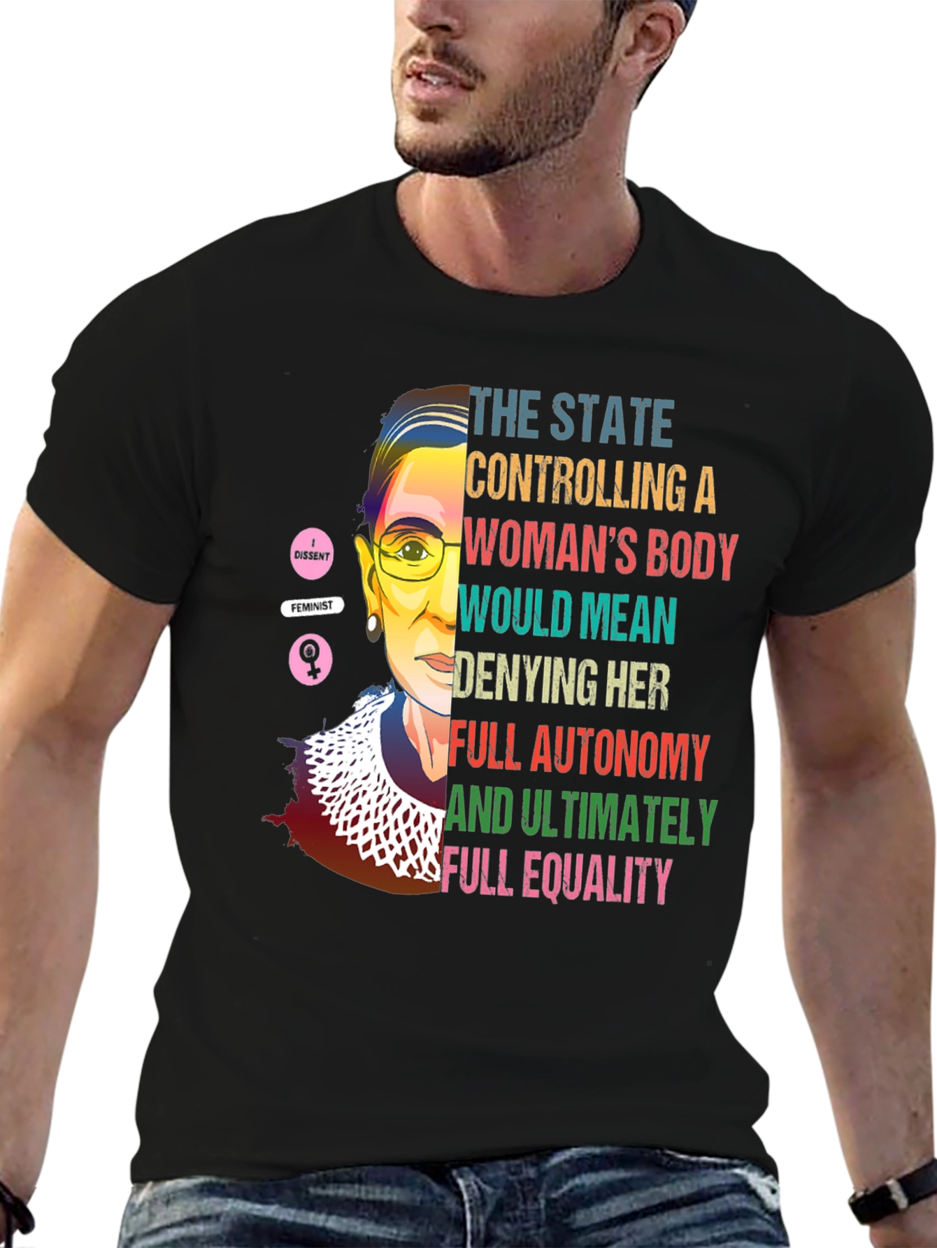 RBG Feminist T-Shirt: State Control