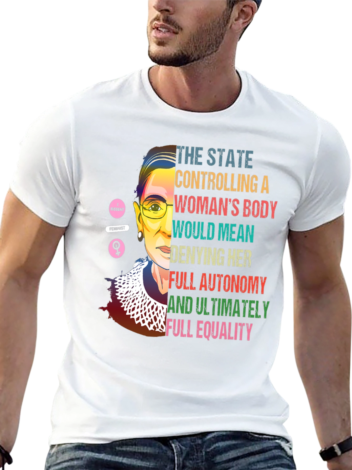 RBG Feminist T-Shirt: State Control