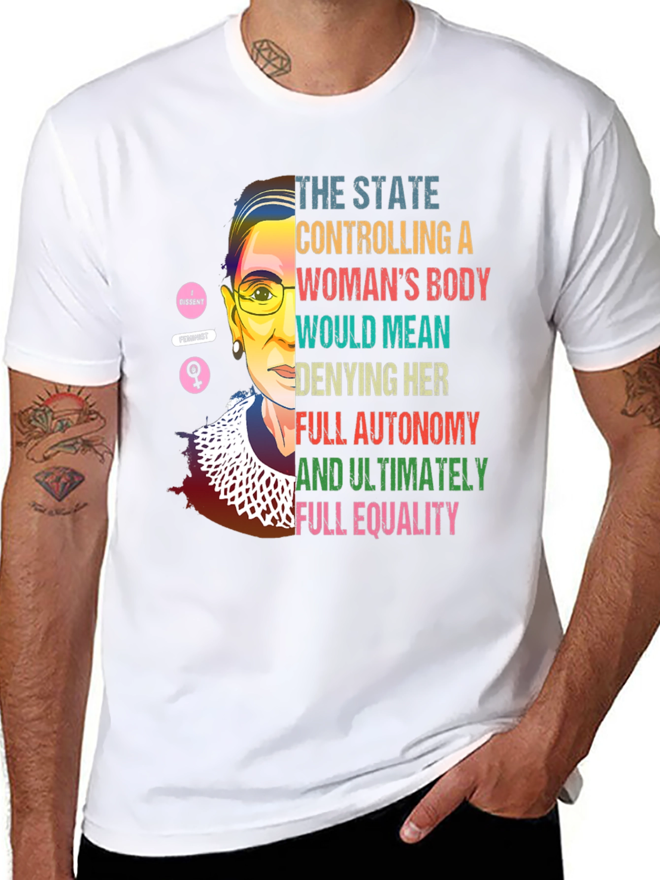 RBG Feminist T-Shirt: State Control