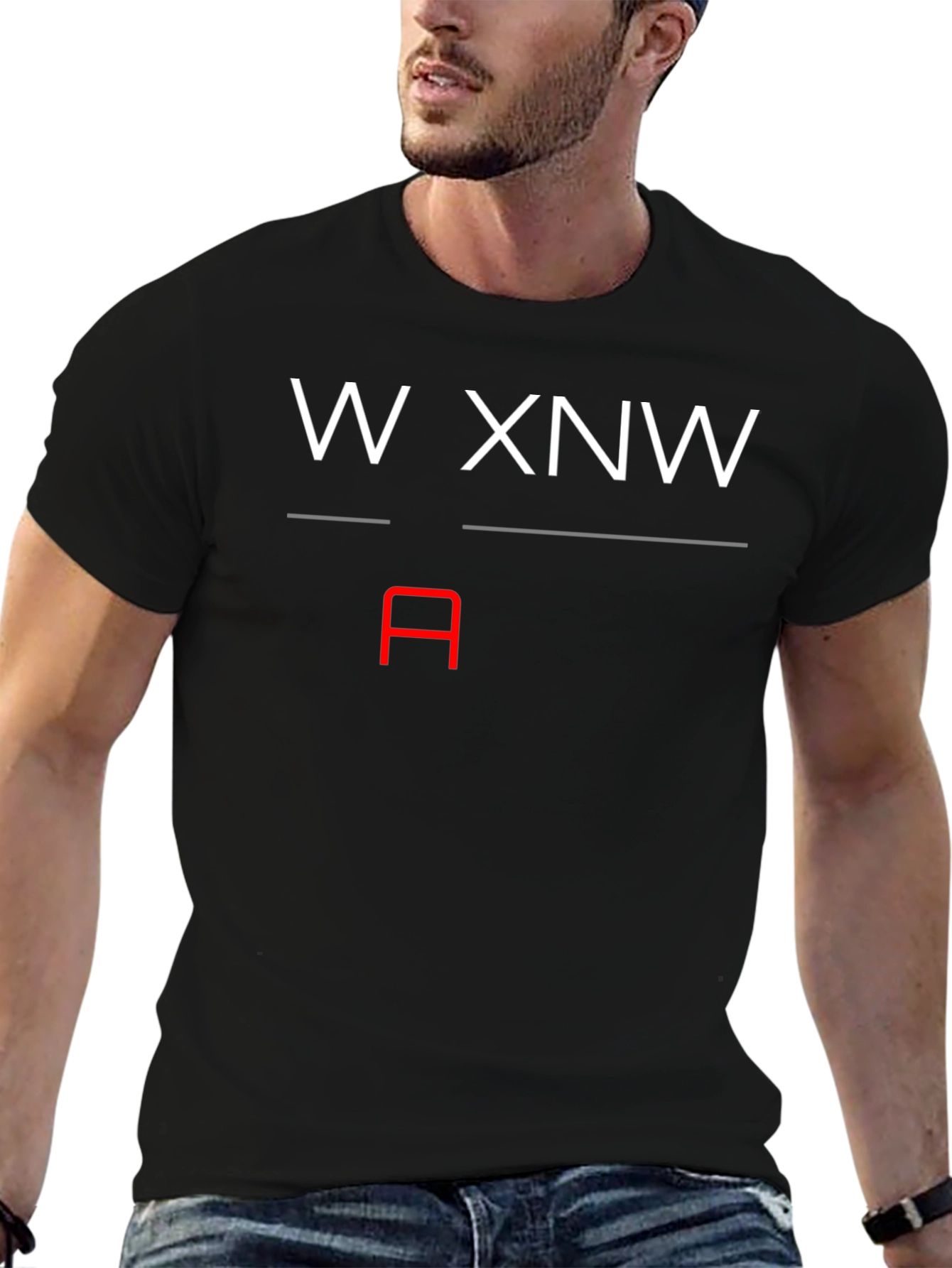 Modern Graphic Tee - W XNW Design
