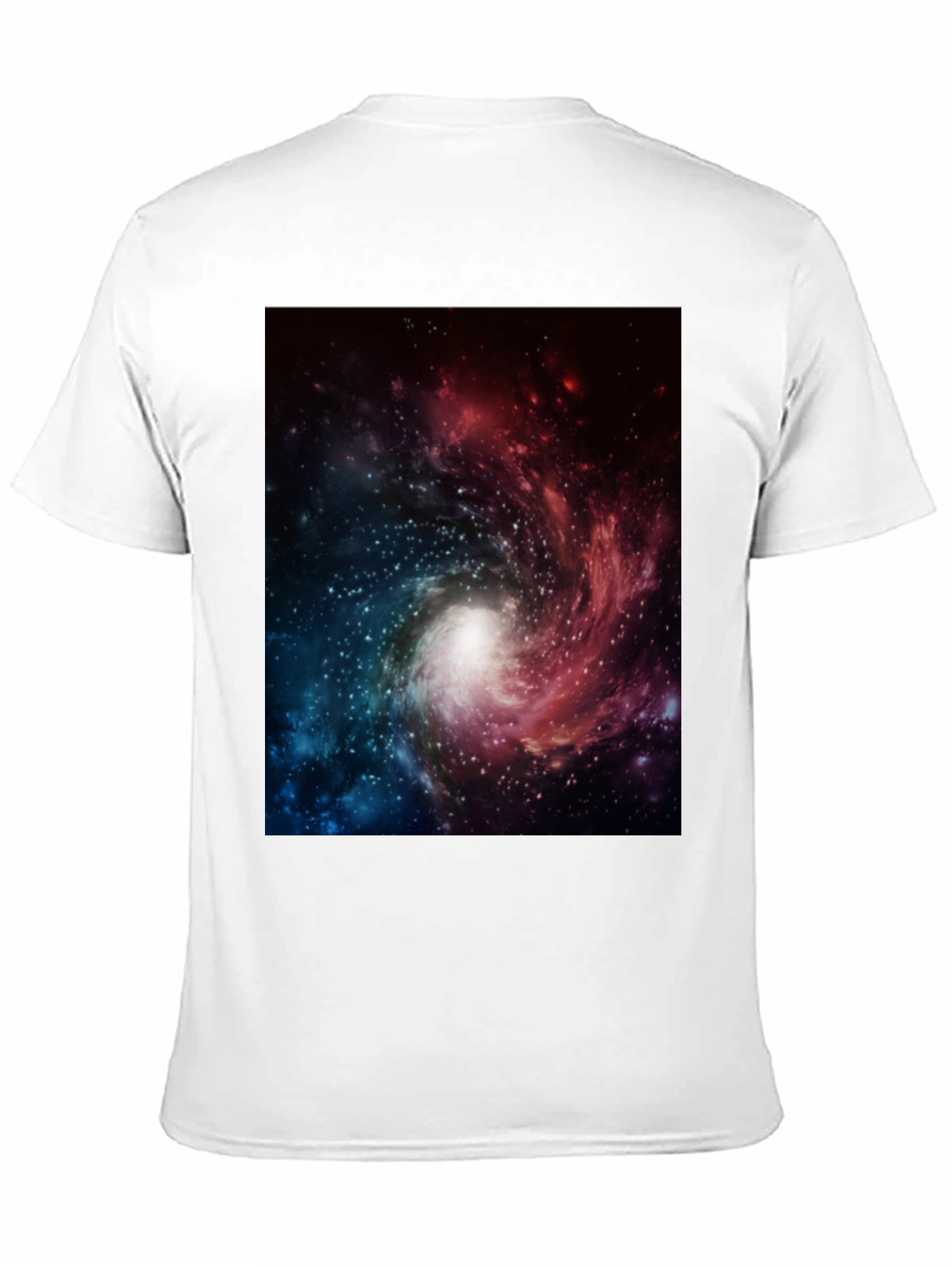 Galaxy Print Black T-Shirt