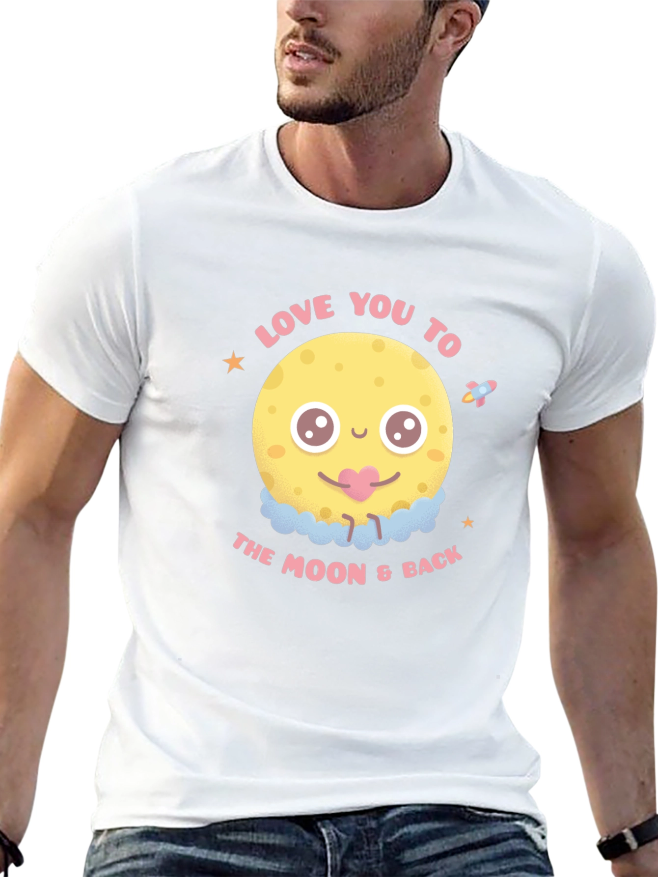 Love You to the Moon & Back Graphic T-Shirt