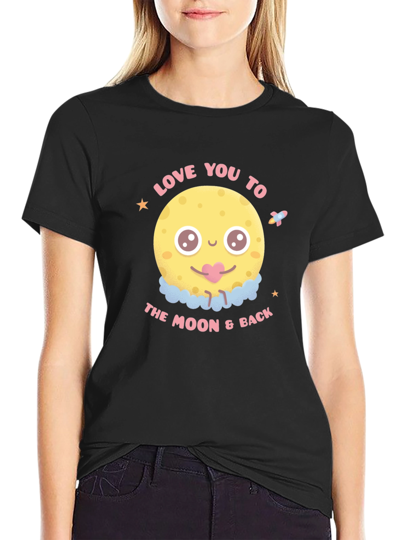 Love You to the Moon & Back Graphic T-Shirt