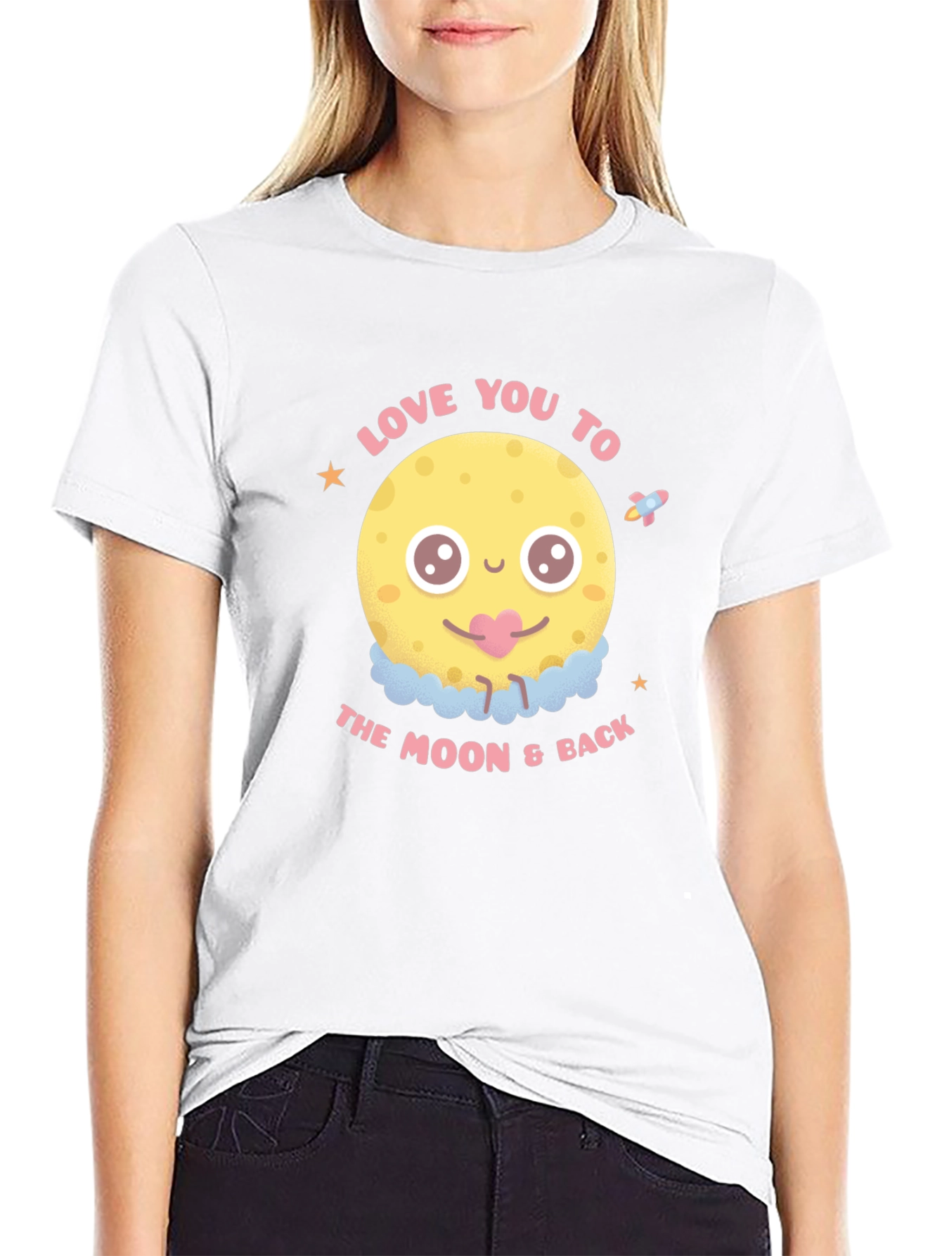 Love You to the Moon & Back Graphic T-Shirt