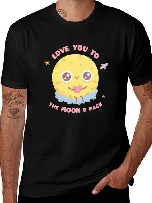 Love You to the Moon & Back Graphic T-Shirt