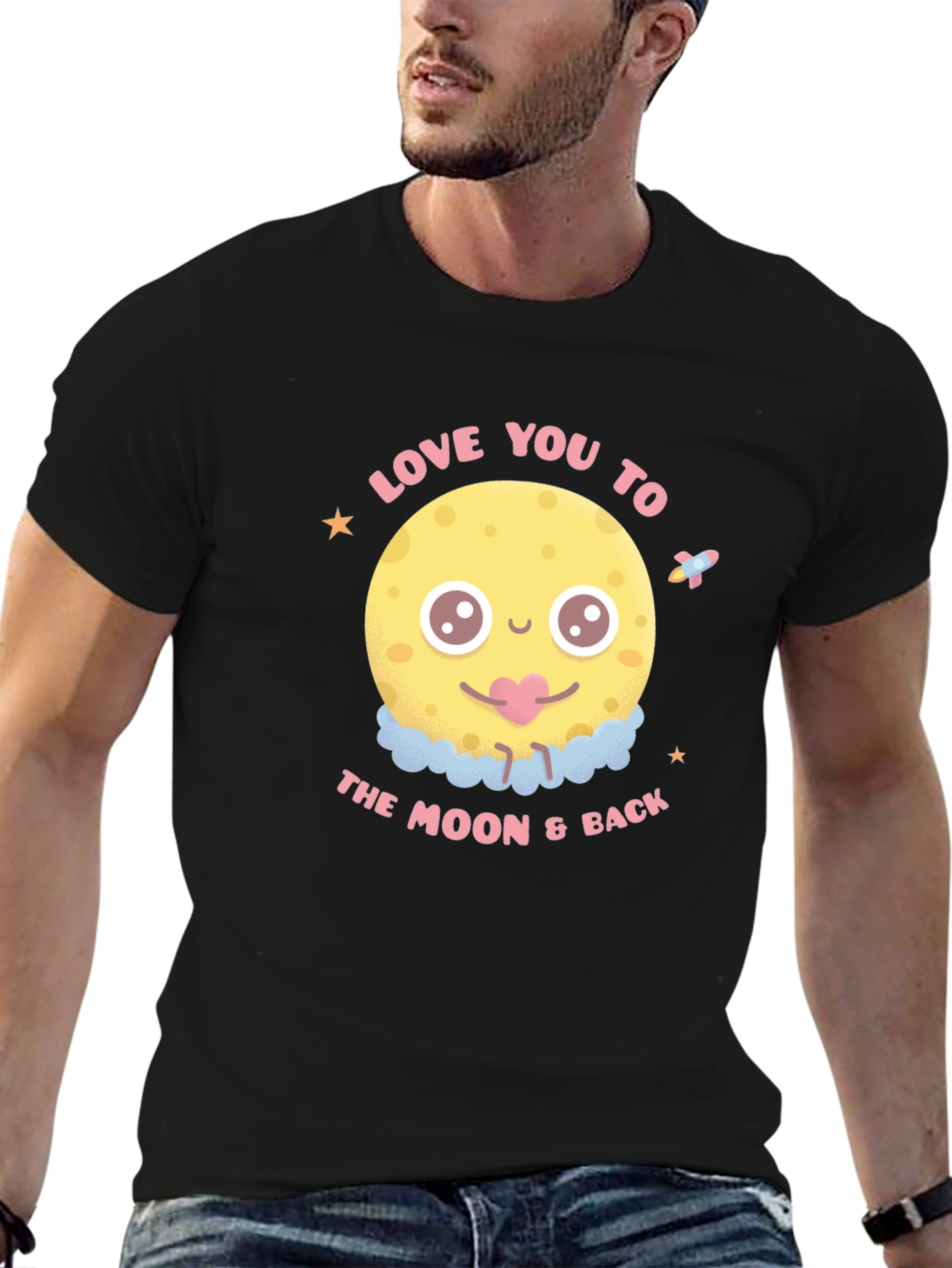 Love You to the Moon & Back Graphic T-Shirt