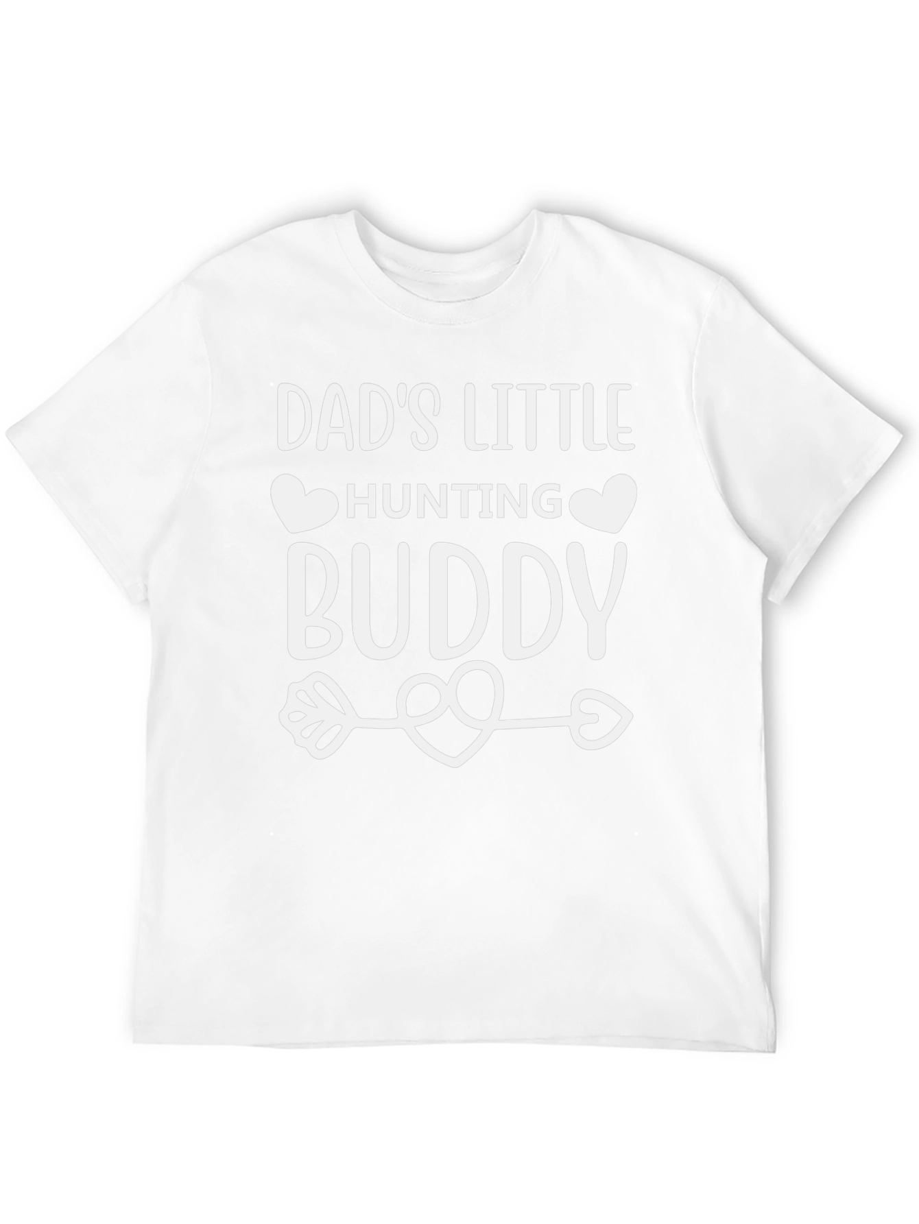 Dads Little Hunting Buddy Graphic Tee