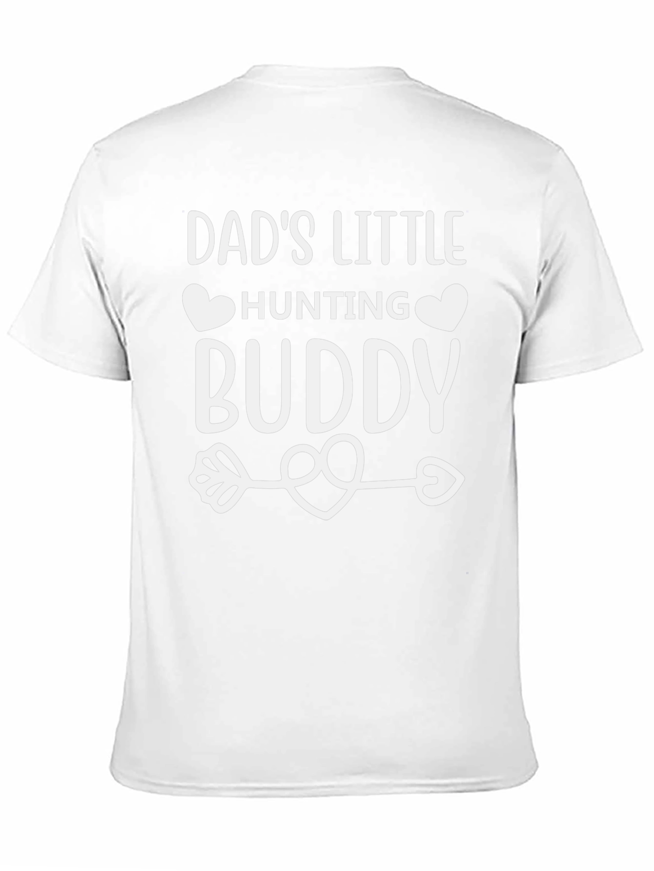 Dads Little Hunting Buddy Graphic Tee