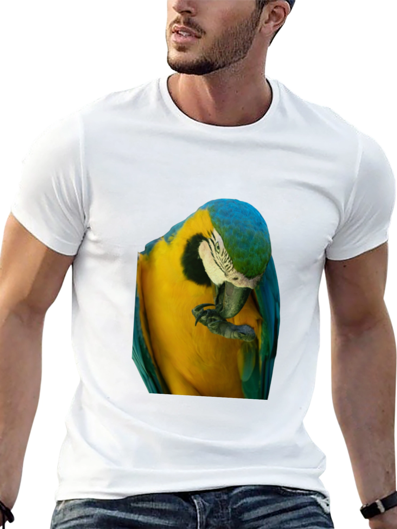 Parrot Graphic T-Shirt