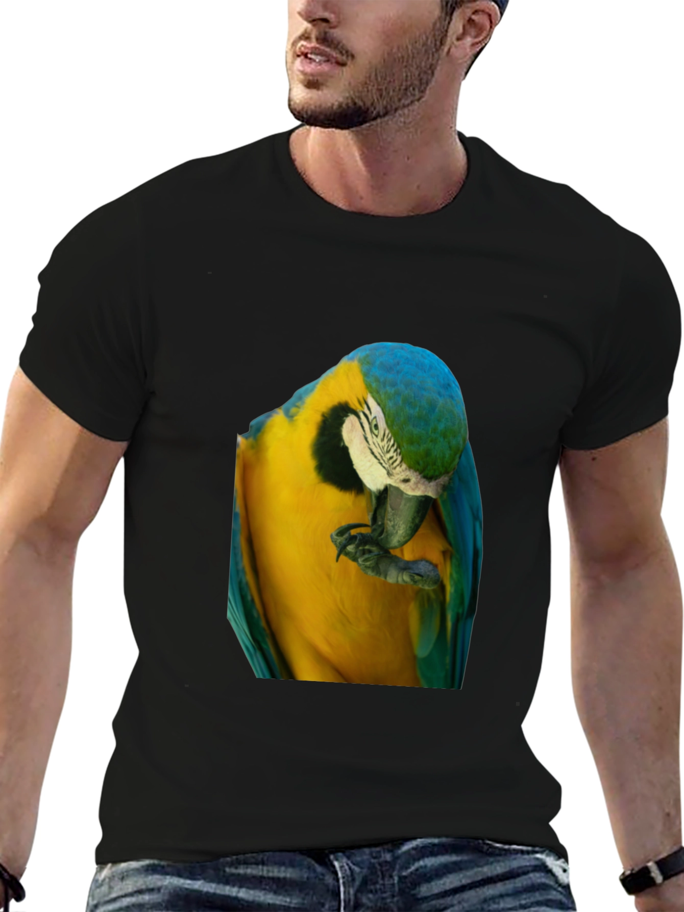 Parrot Graphic T-Shirt