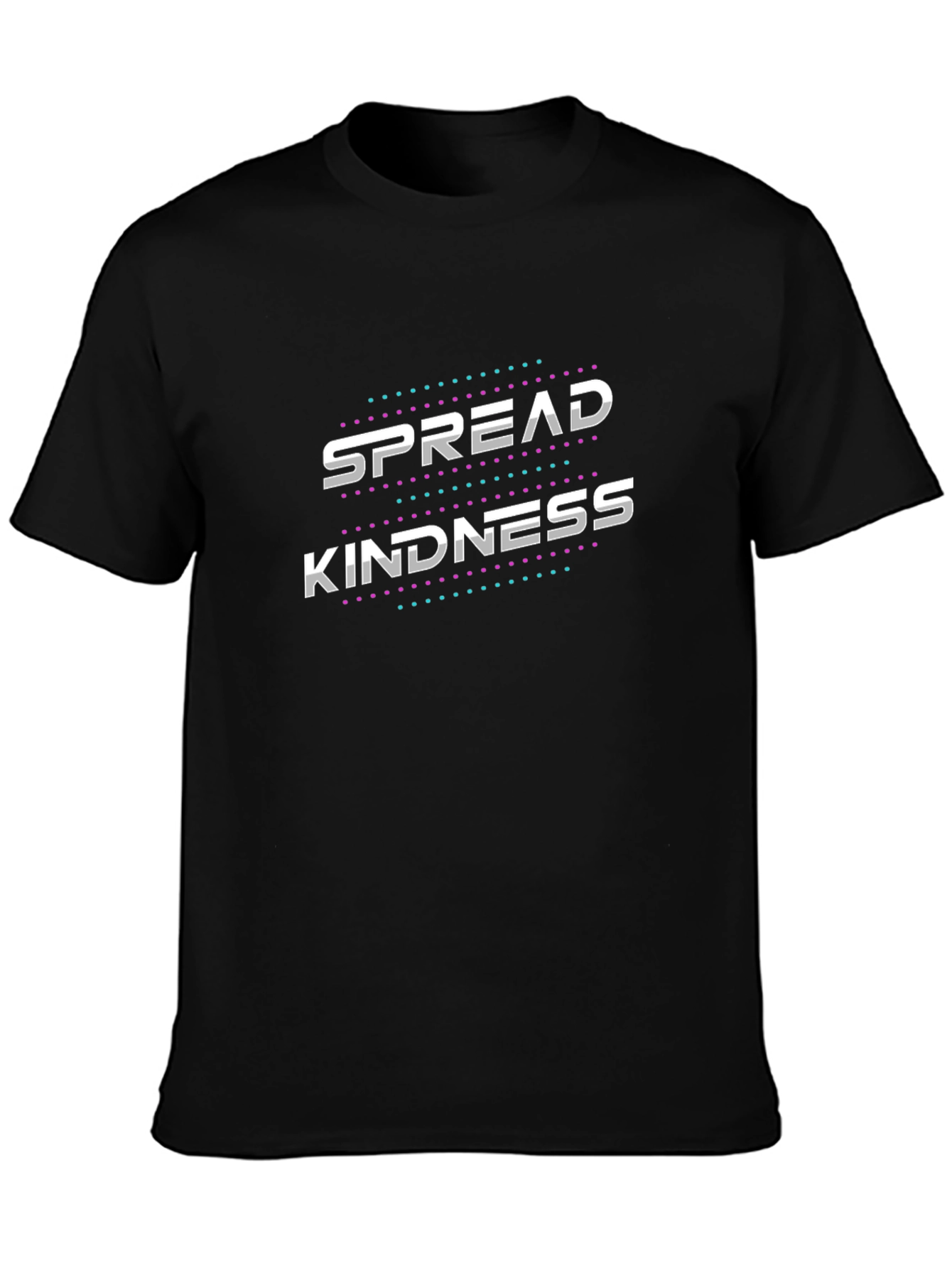 Spread Kindness Graphic Tee - Black T-Shirt