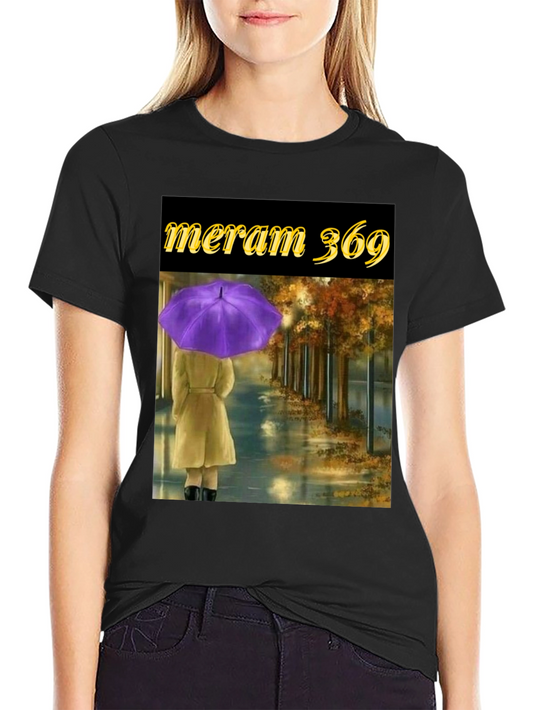 Meram 369 Graphic T-Shirt: Rainy Day Autumn Scene