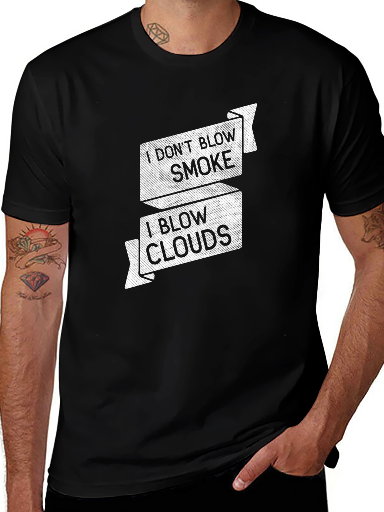 I Dont Blow Smoke I Blow Clouds Graphic T-Shirt