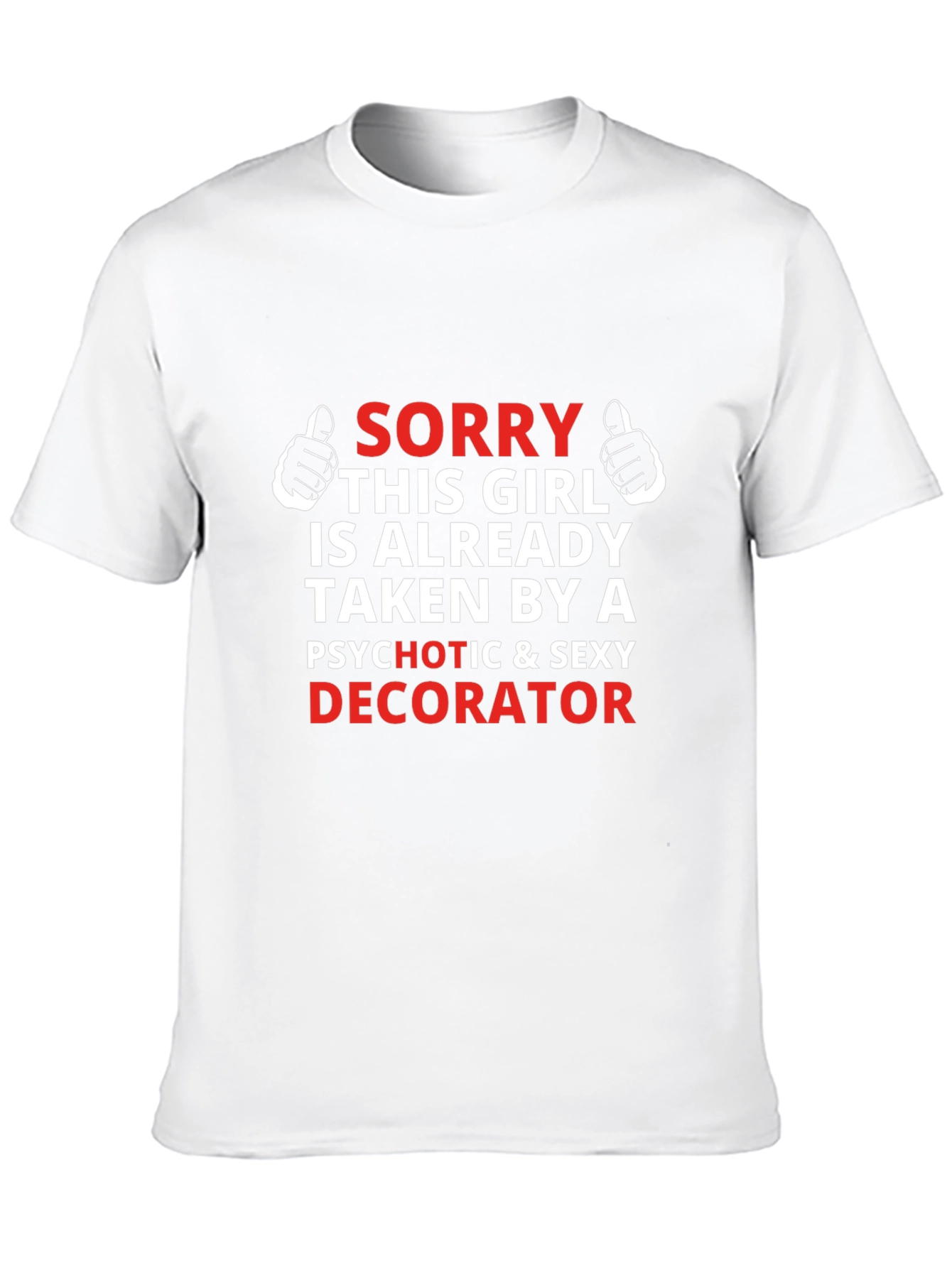 Funny Decorator Graphic T-Shirt