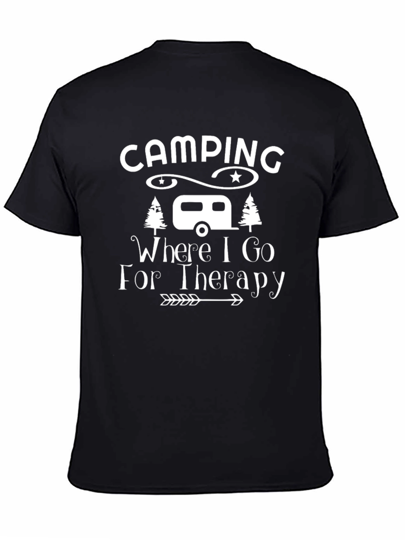 Camping Therapy T-Shirt - Outdoor Adventure Tee