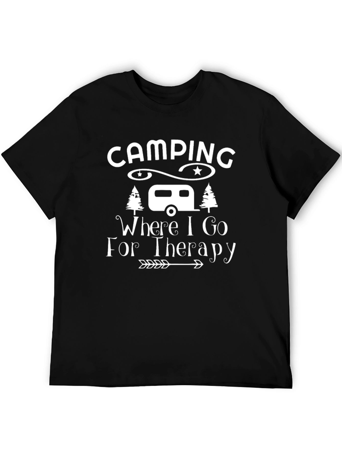 Camping Therapy T-Shirt - Outdoor Adventure Tee