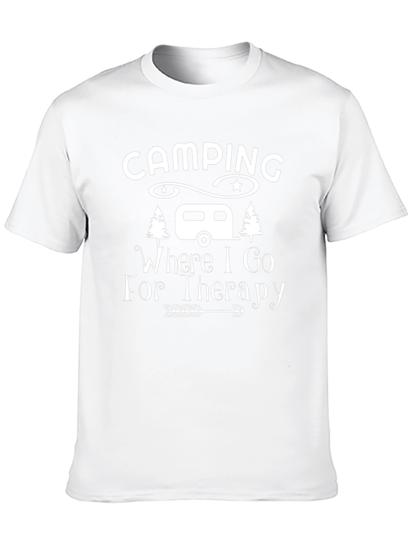 Camping Therapy T-Shirt - Outdoor Adventure Tee