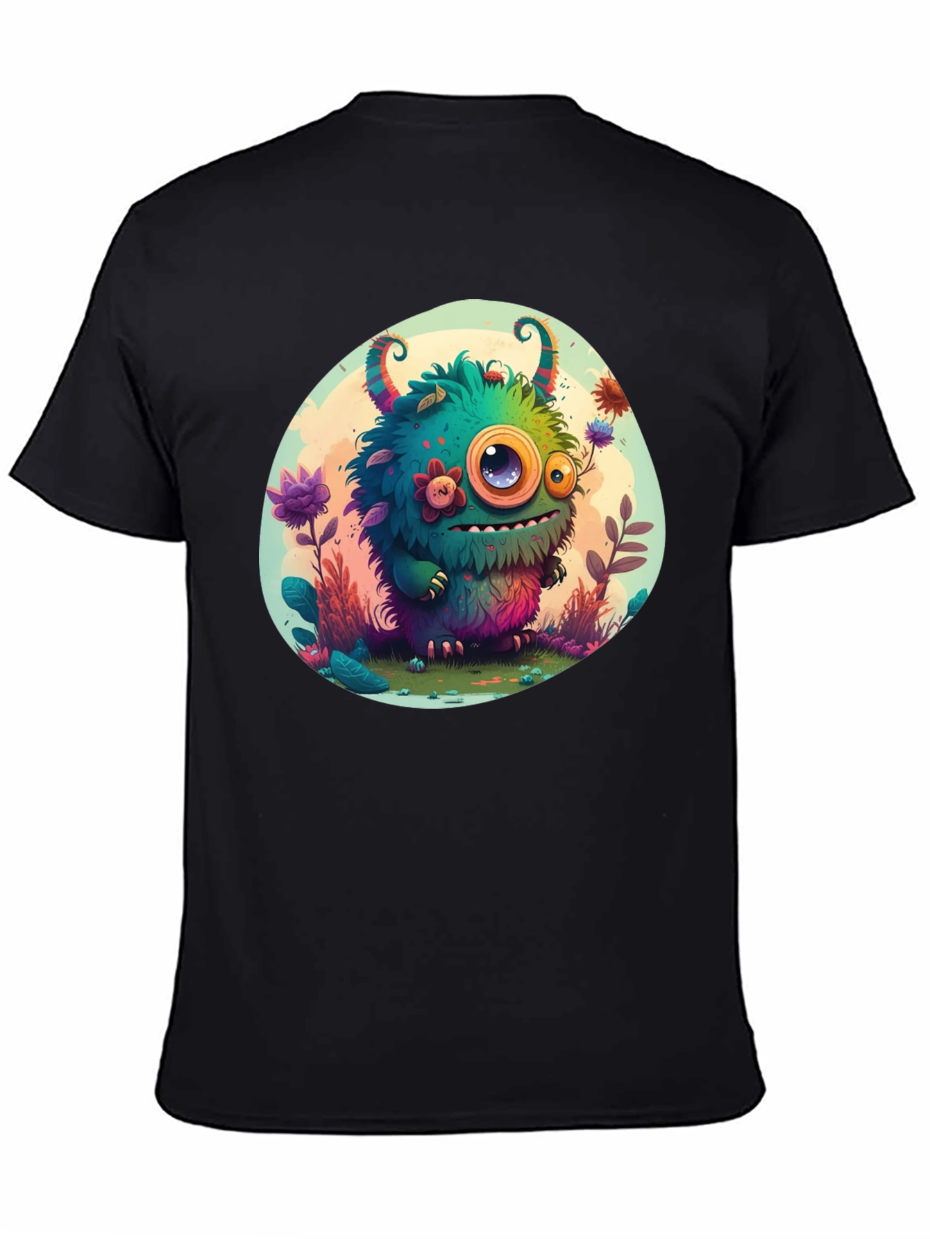 Monster Graphic Tee - Fun Cartoon Creature T-Shirt
