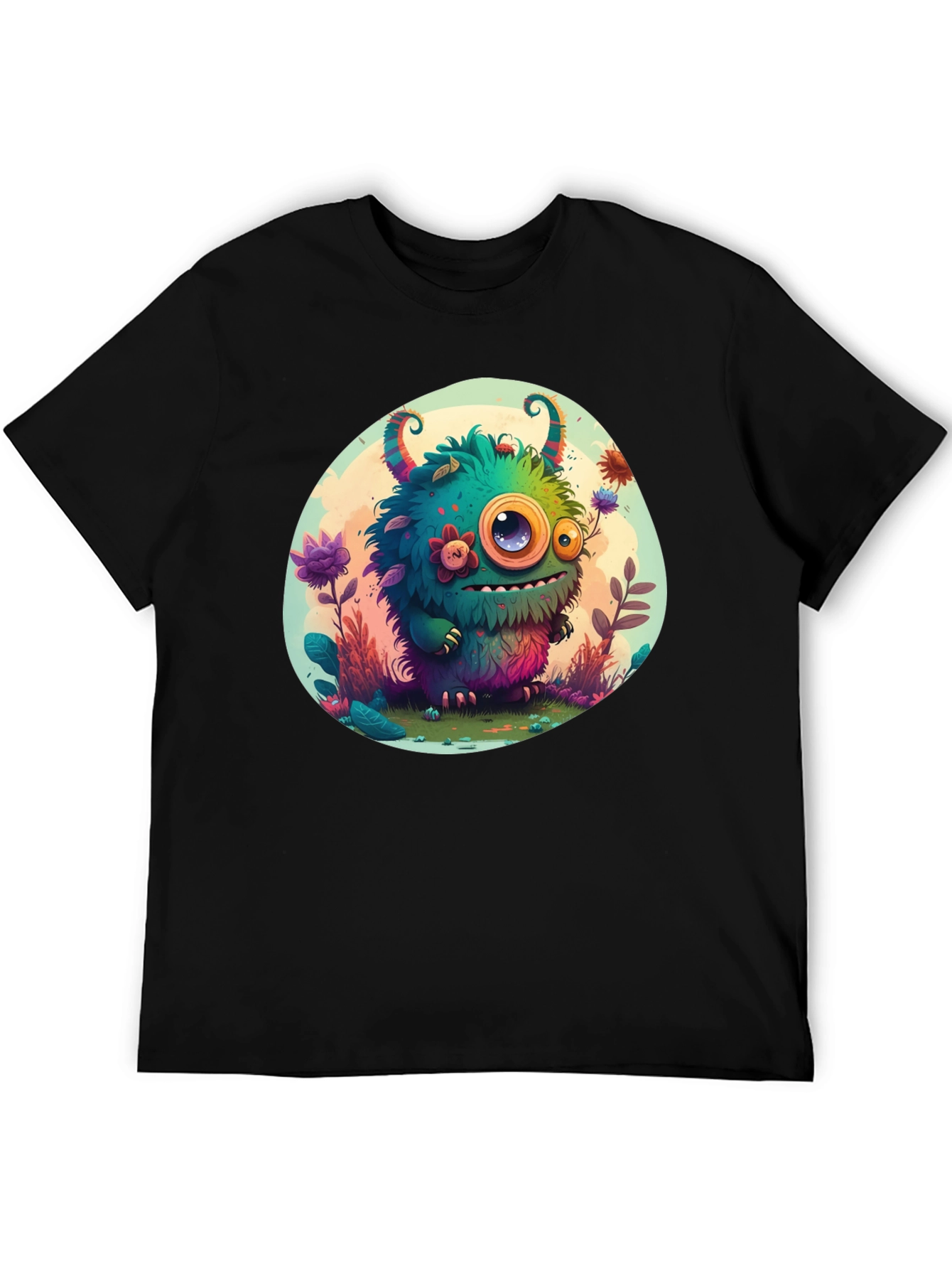 Monster Graphic Tee - Fun Cartoon Creature T-Shirt