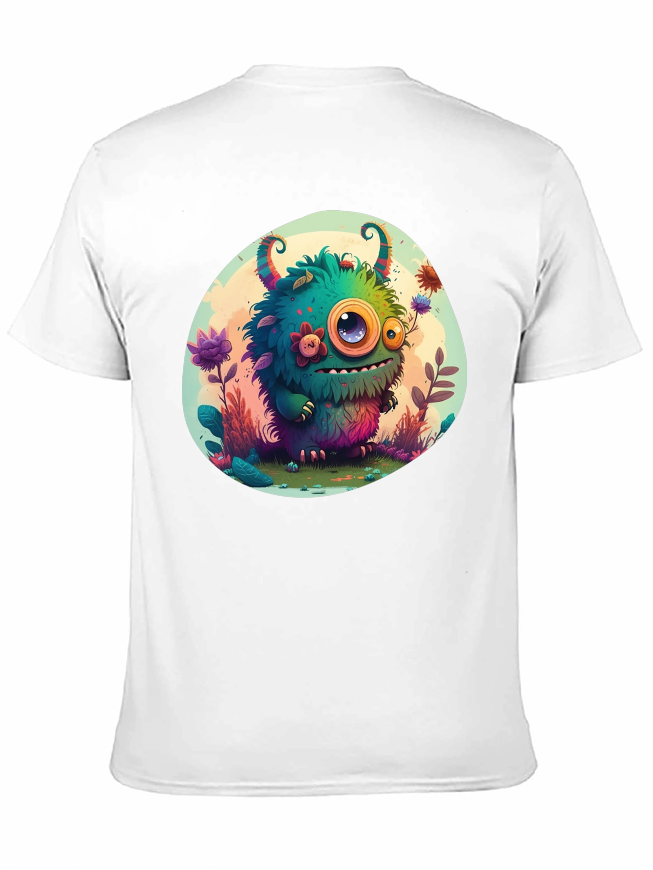 Monster Graphic Tee - Fun Cartoon Creature T-Shirt