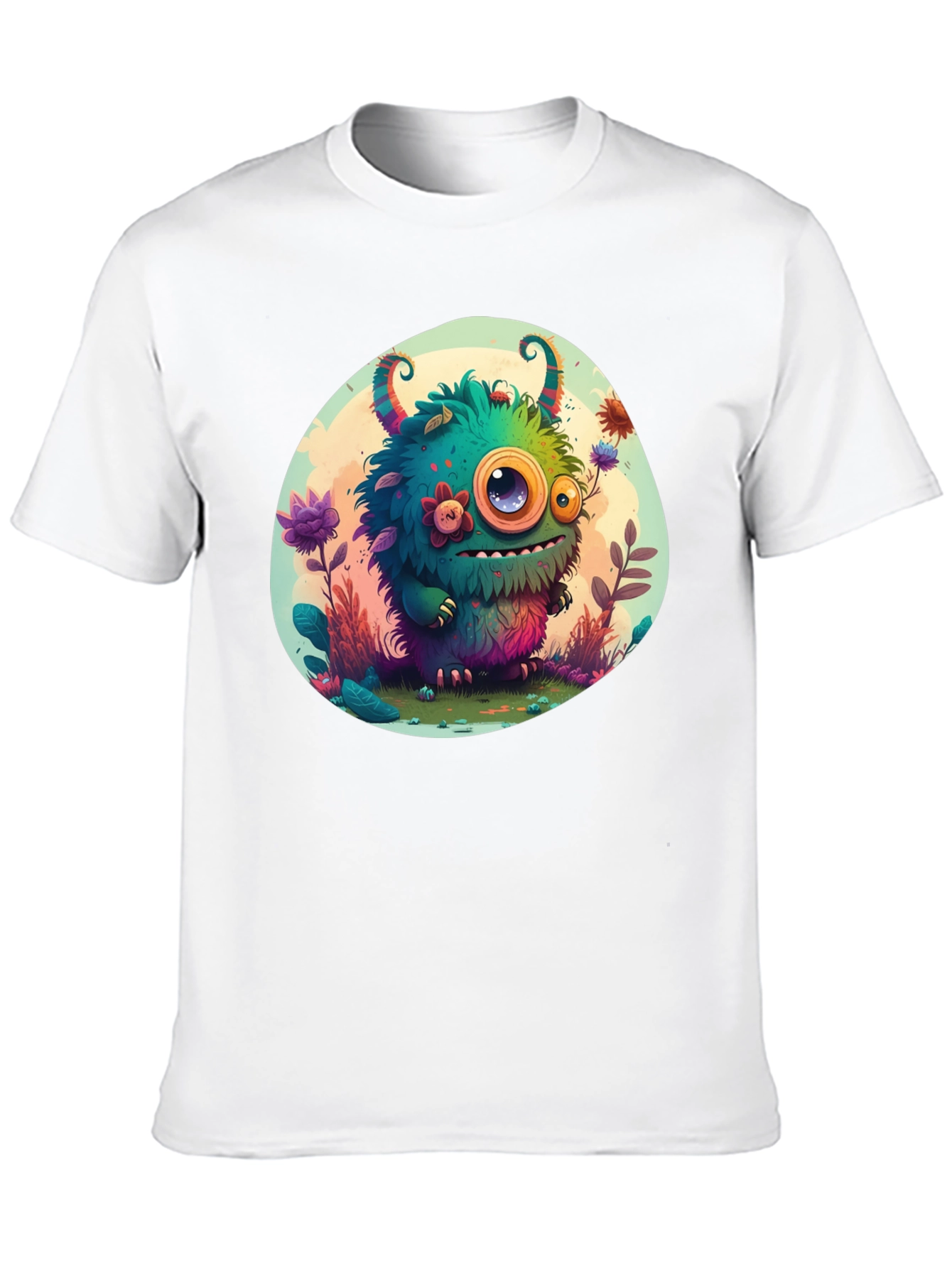 Monster Graphic Tee - Fun Cartoon Creature T-Shirt