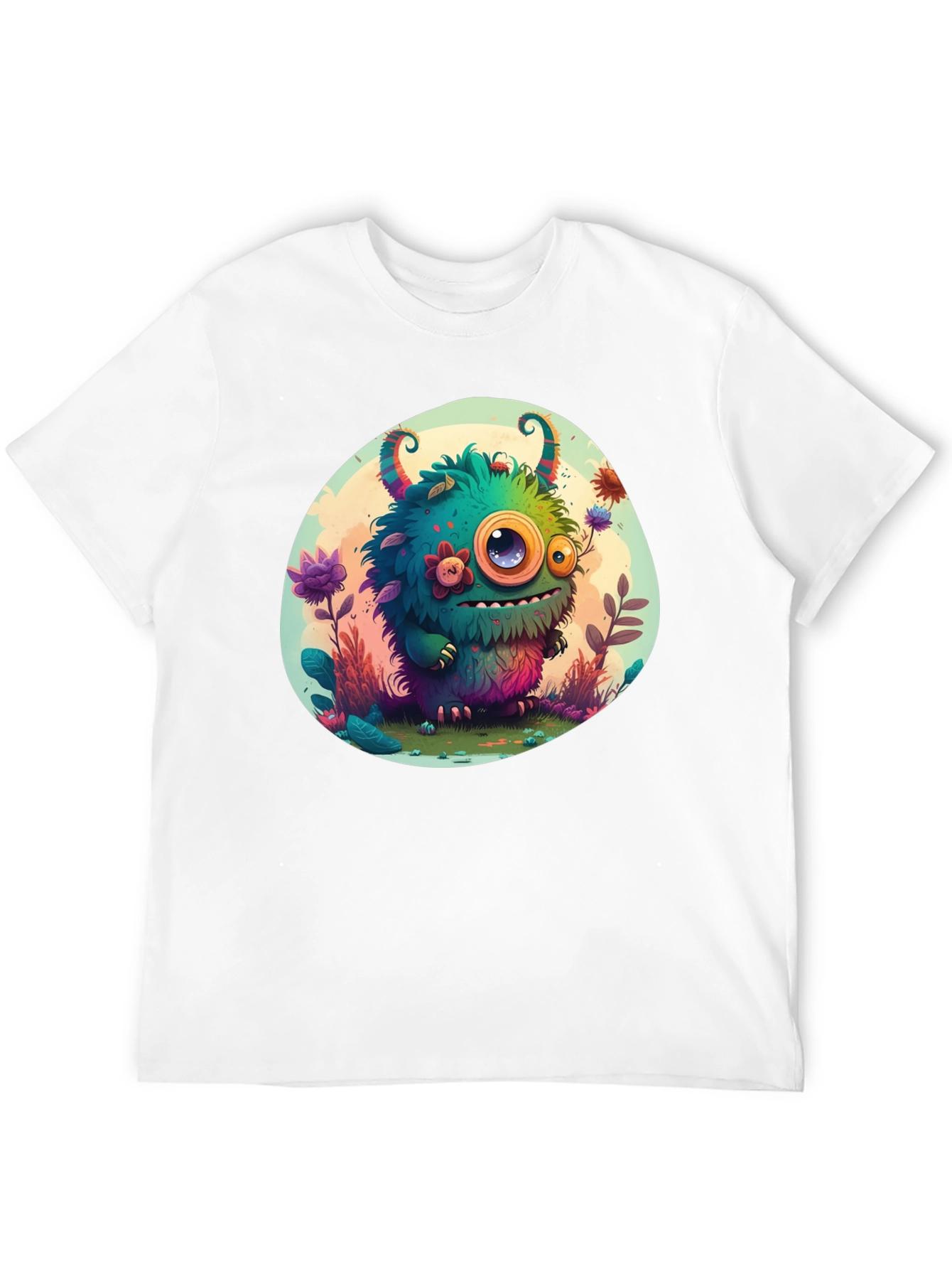 Monster Graphic Tee - Fun Cartoon Creature T-Shirt