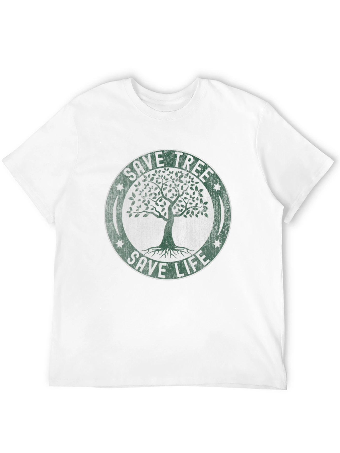 Save Tree Save Life Graphic Tee - Earth Friendly