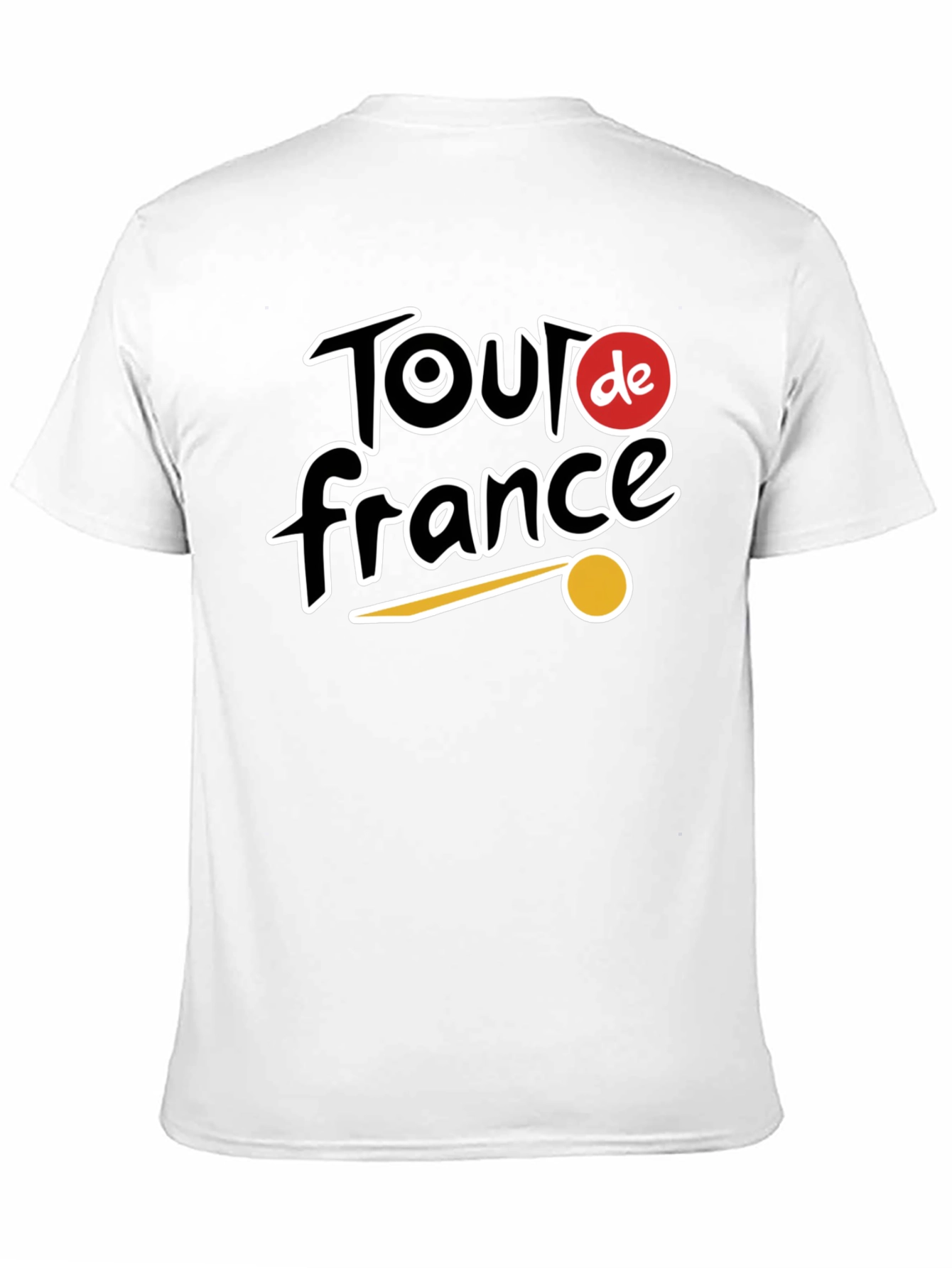 Tour de France Cycling Fan T-Shirt - Black