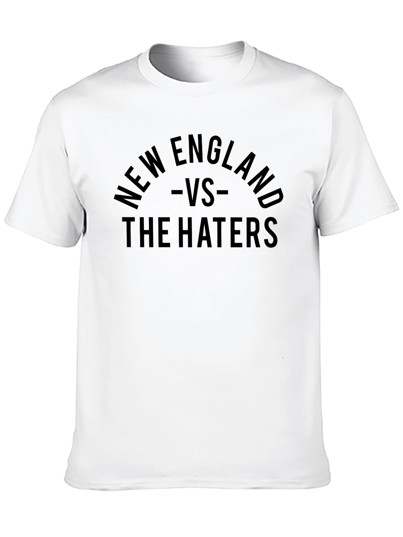 New England VS The Haters Black T-Shirt
