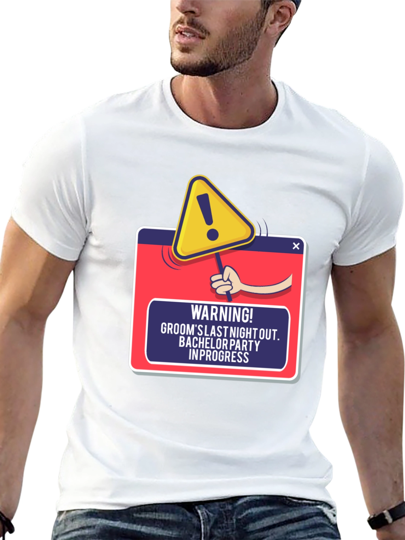 Grooms Last Night Out Bachelor Party T-Shirt