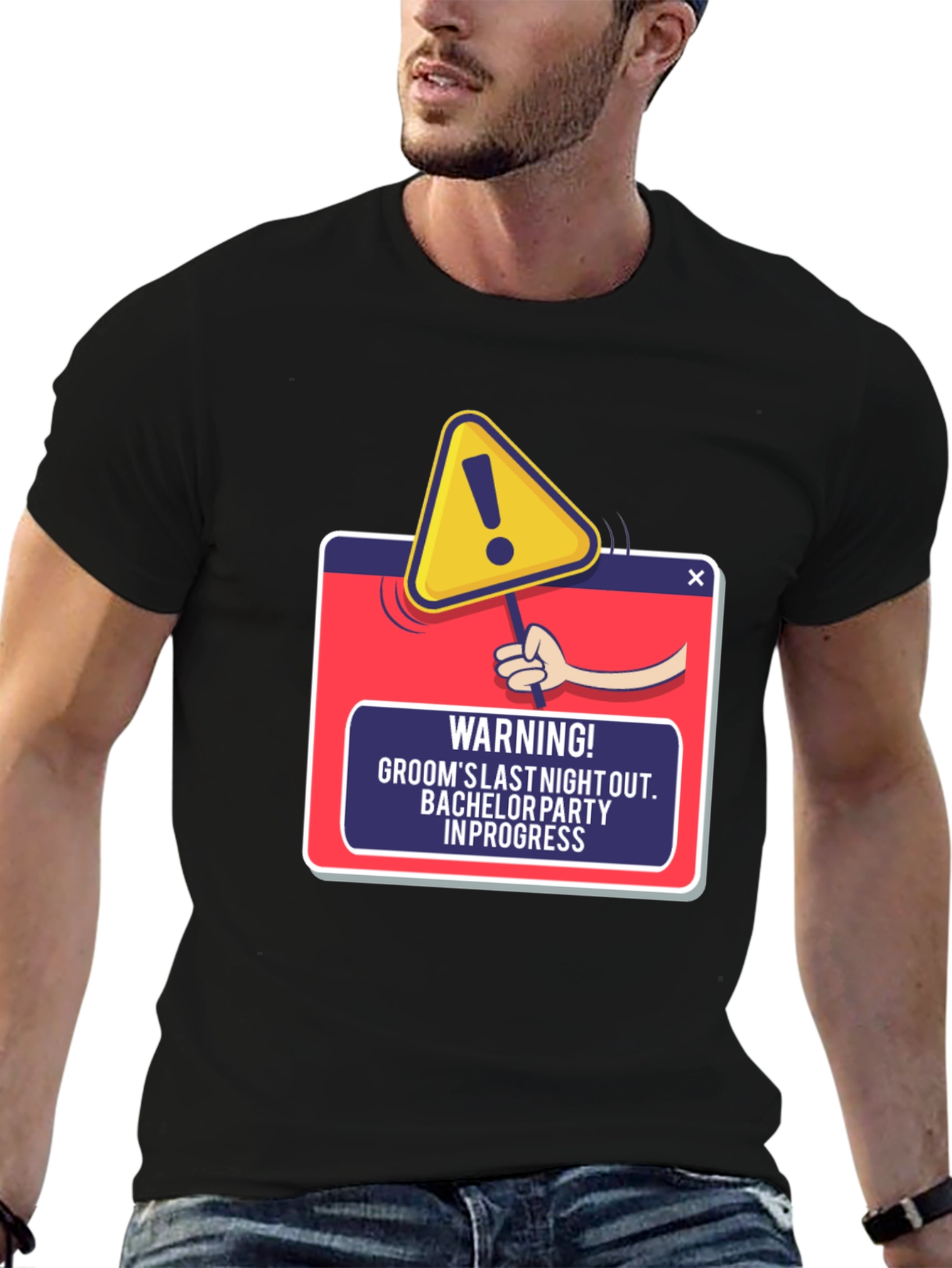 Grooms Last Night Out Bachelor Party T-Shirt