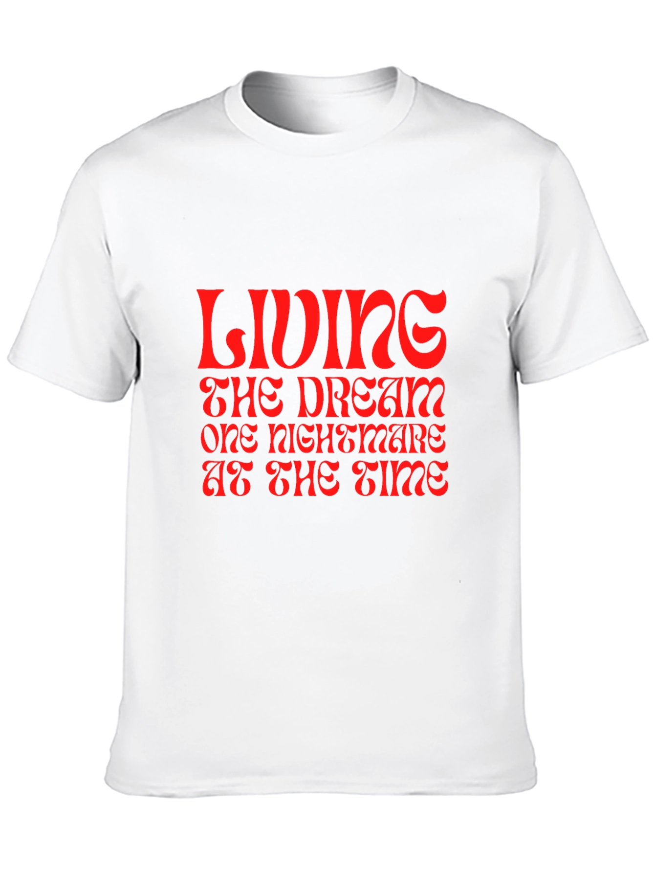 Living the Dream Graphic Tee - Black