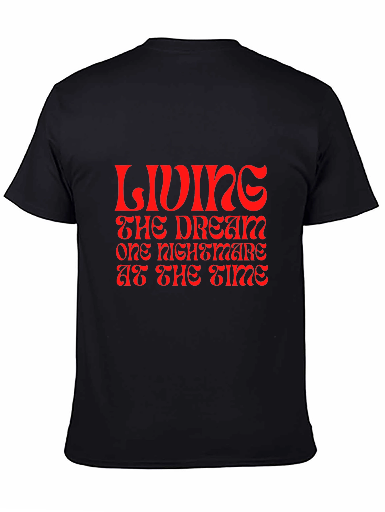 Living the Dream Graphic Tee - Black