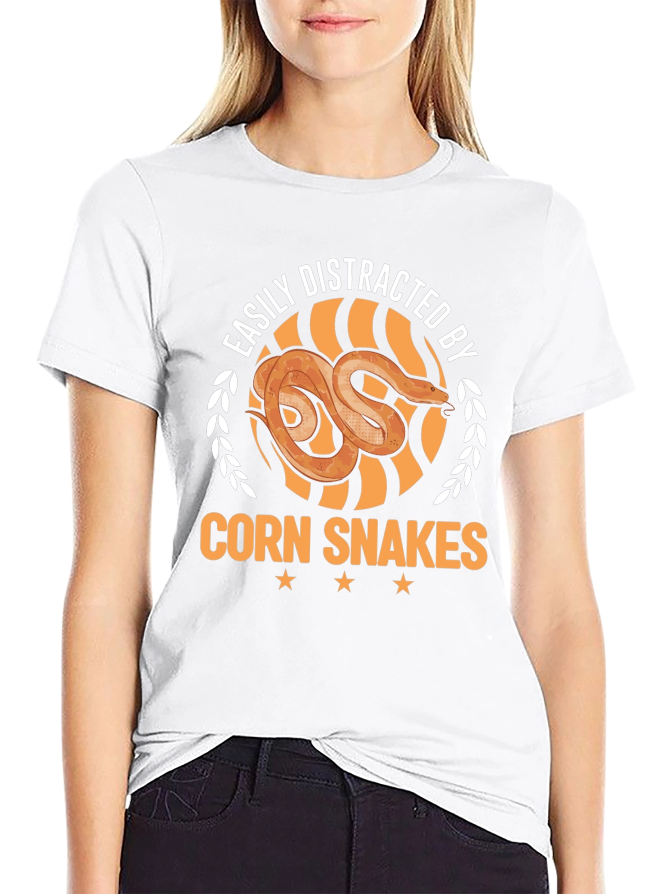 Easily Distracted By Corn Snakes T-Shirt
