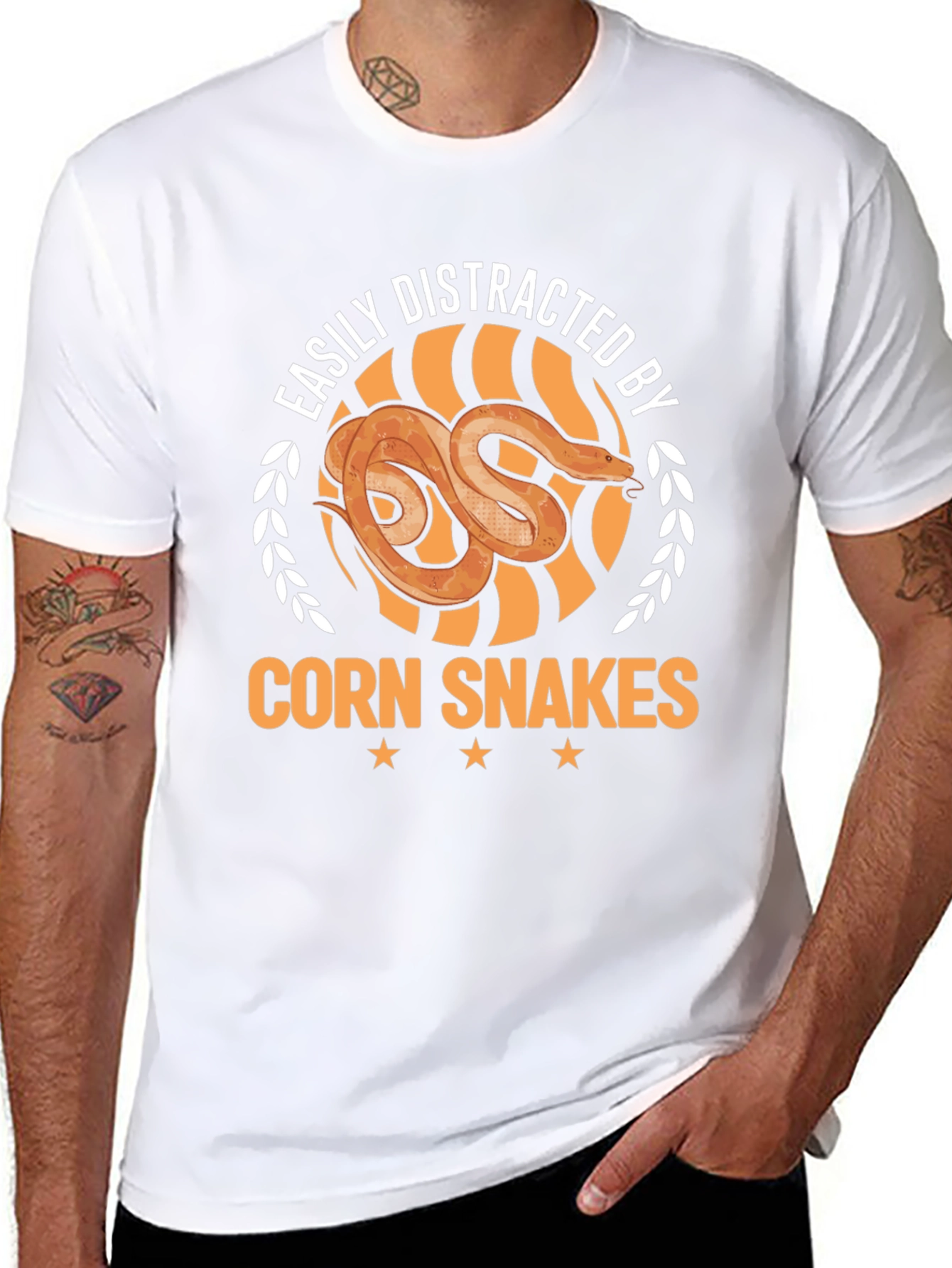Easily Distracted By Corn Snakes T-Shirt