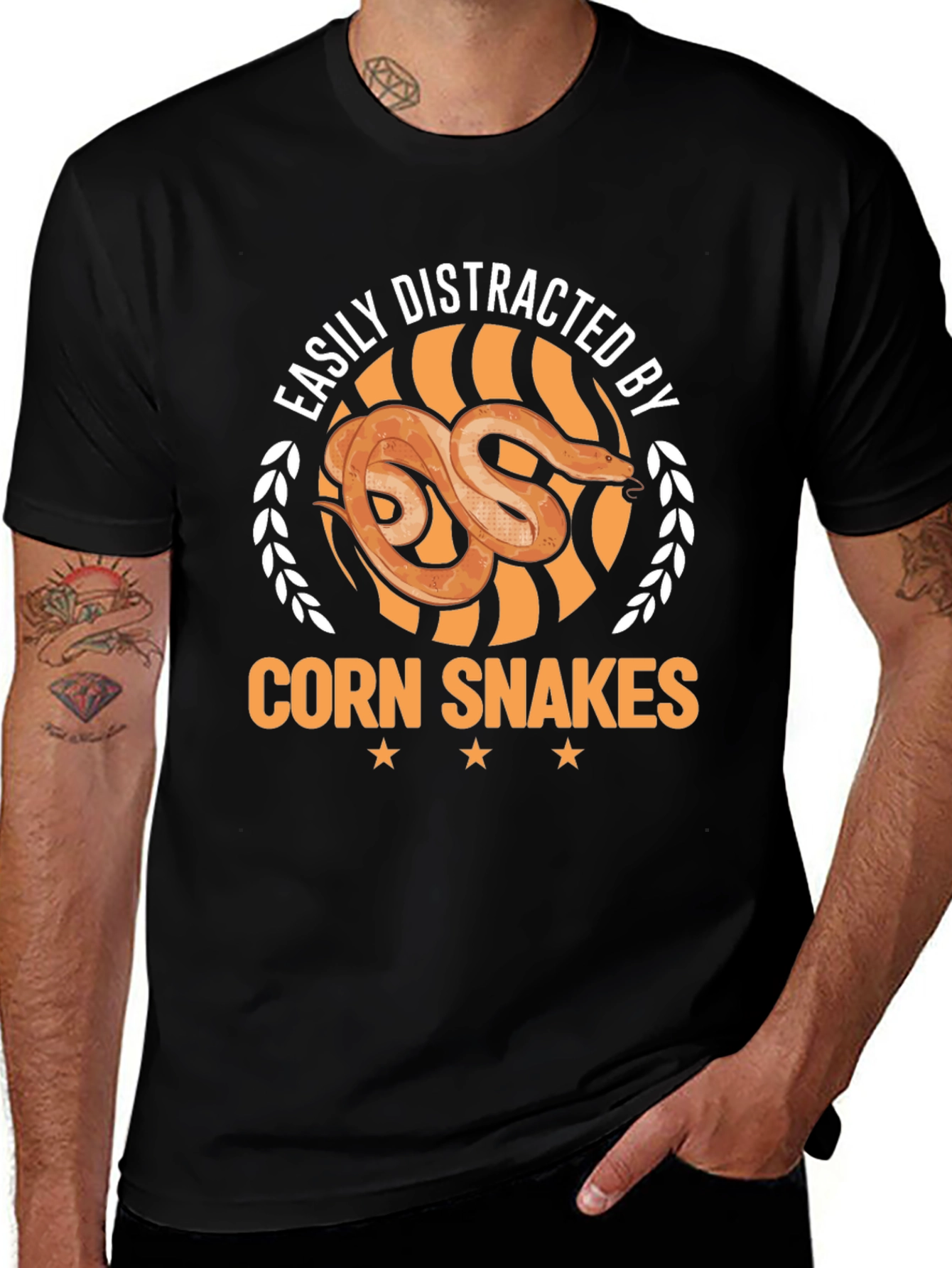 Easily Distracted By Corn Snakes T-Shirt